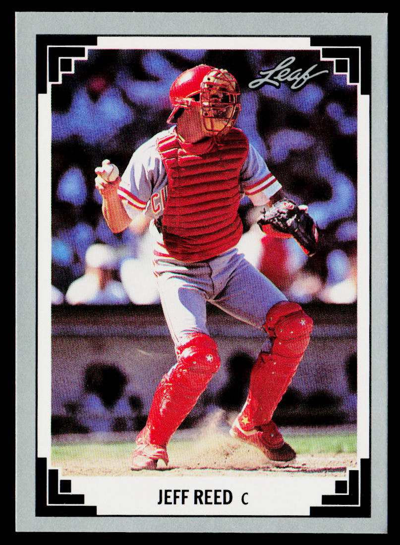 Jeff Reed 1991 Leaf #102 Cincinnati Reds