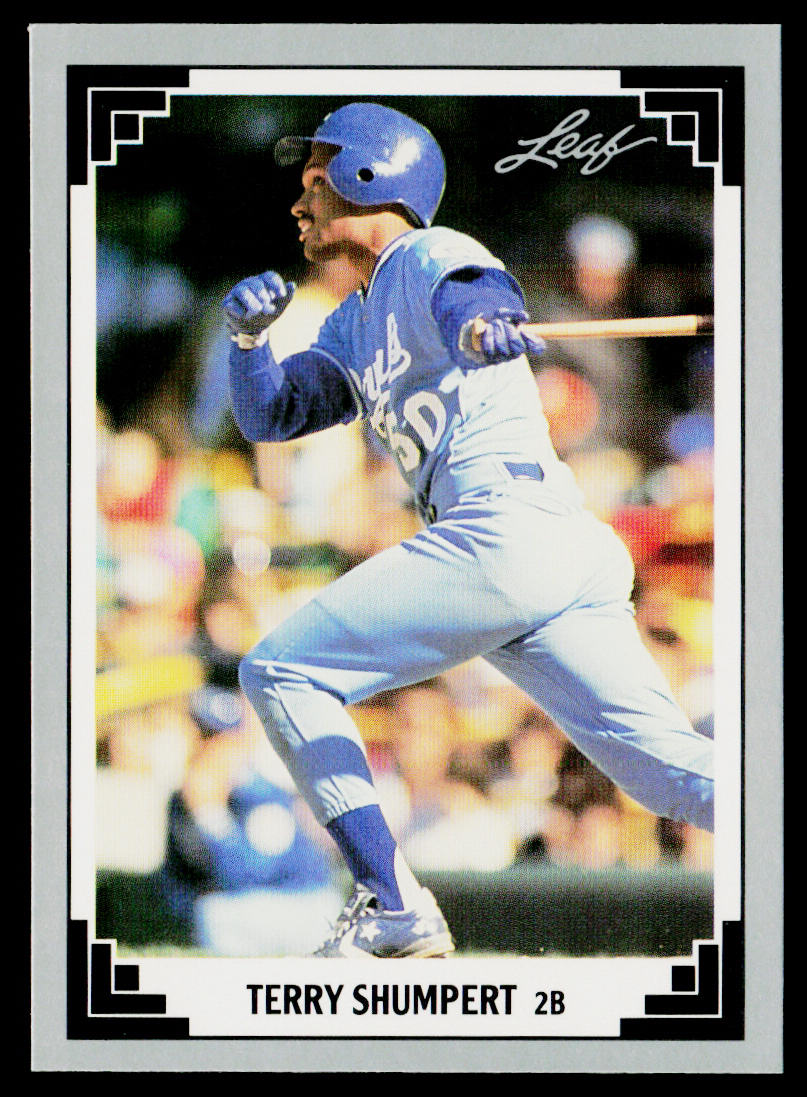 Terry Shumpert 1991 Leaf #104 Kansas City Royals