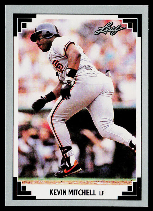 Kevin Mitchell 1991 Leaf #85 San Francisco Giants