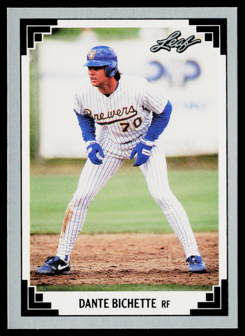 Dante Bichette 1991 Leaf #242 Milwaukee Brewers
