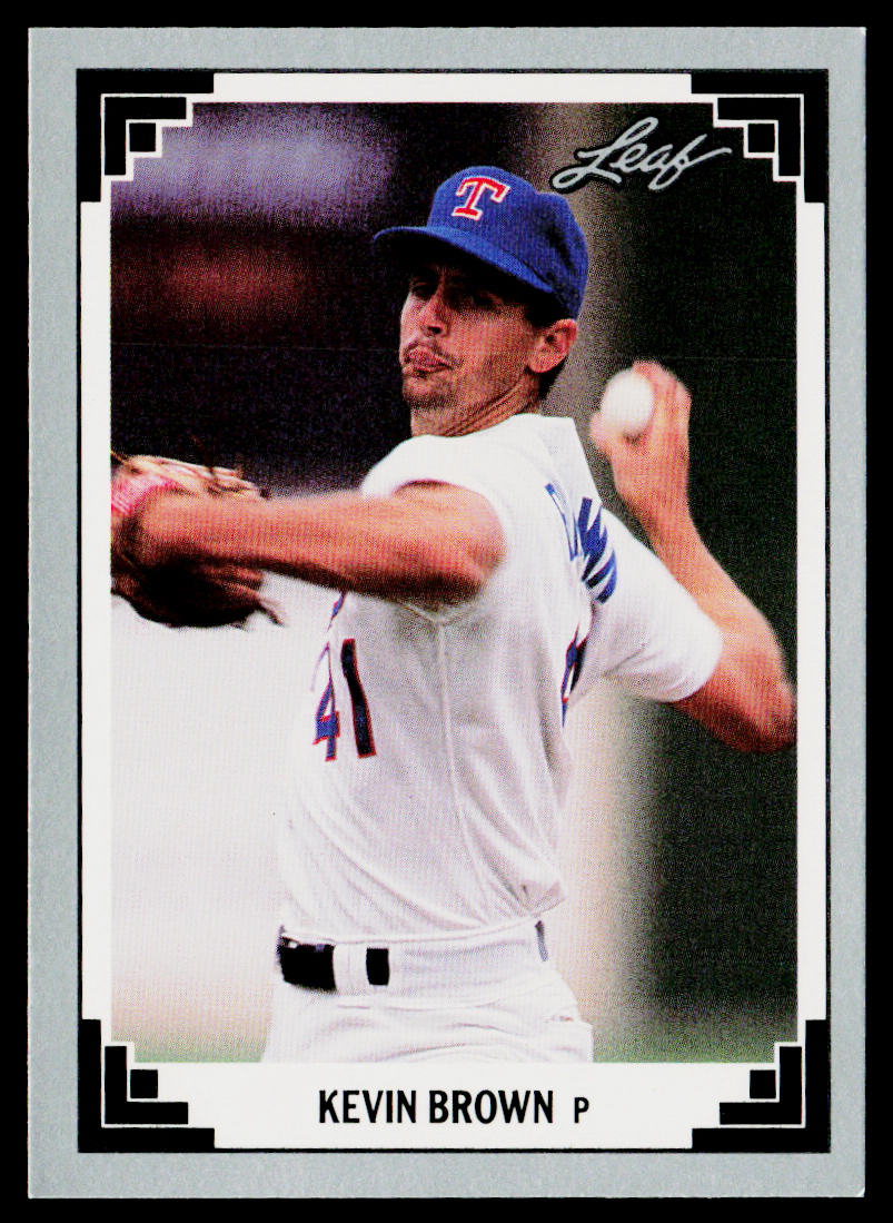 Kevin Brown 1991 Leaf #250 Texas Rangers