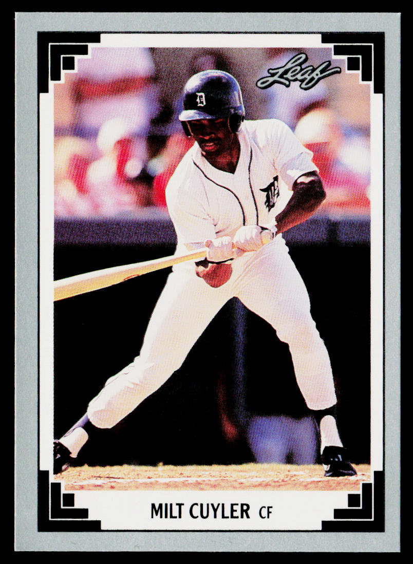 Milt Cuyler 1991 Leaf #251 Detroit Tigers