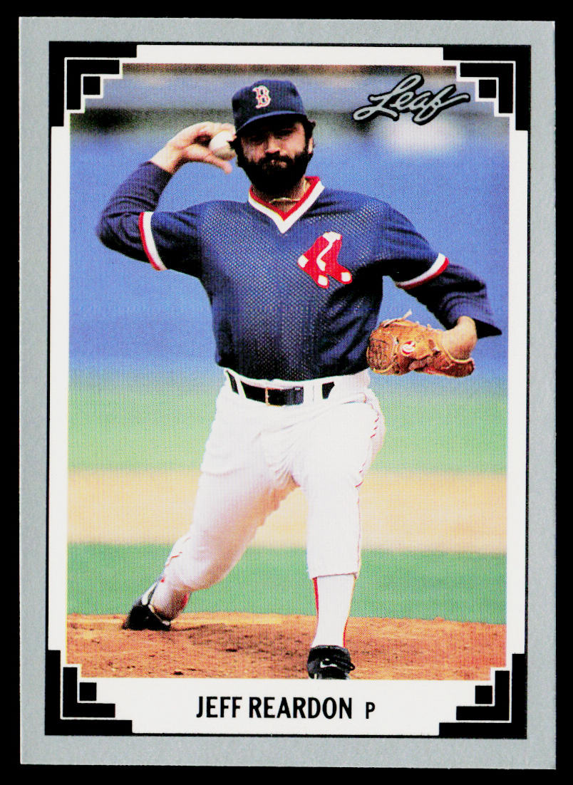 Jeff Reardon 1991 Leaf #252 Boston Red Sox