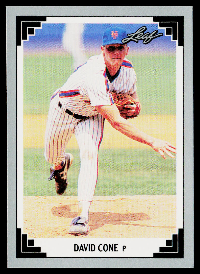 David Cone 1991 Leaf #253 New York Mets