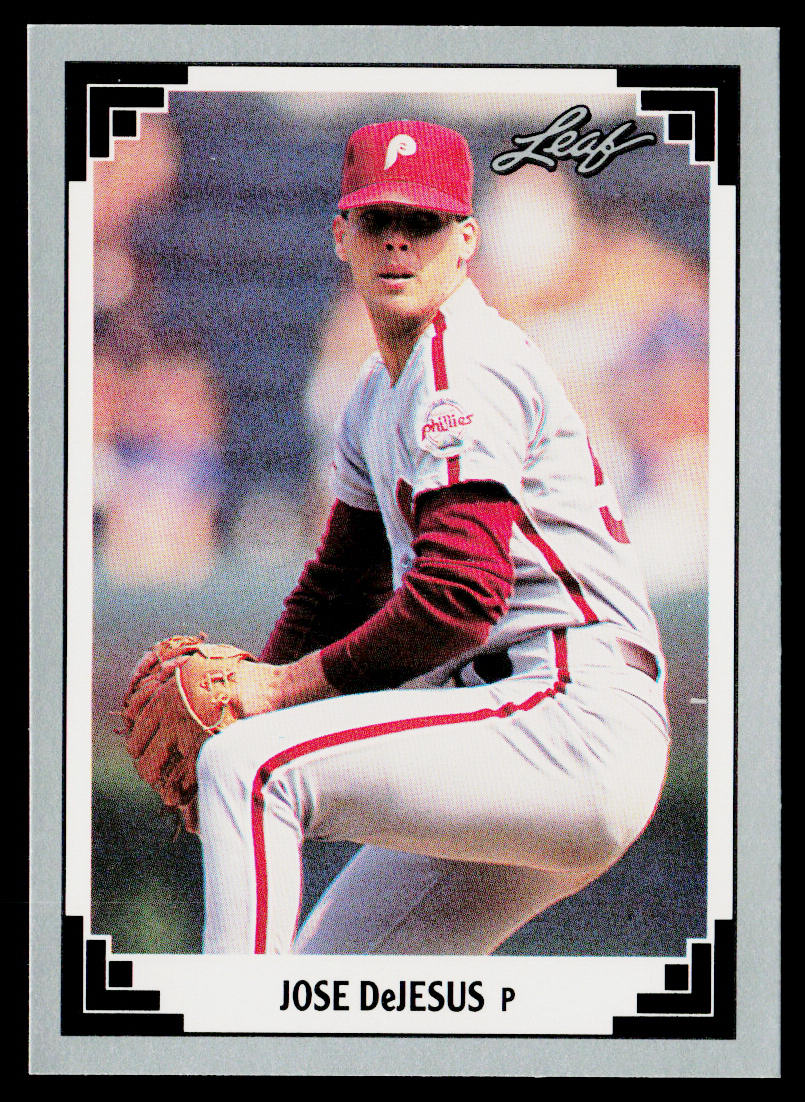 Jose DeJesus 1991 Leaf #200 Philadelphia Phillies