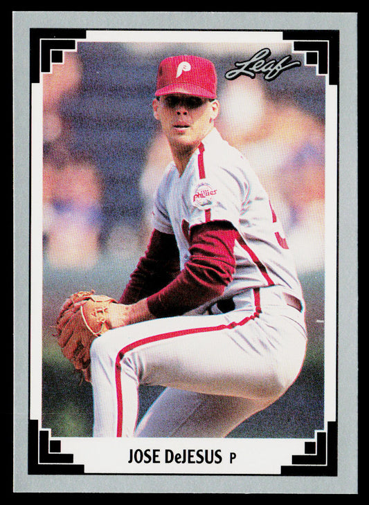 Jose DeJesus 1991 Leaf #200 Philadelphia Phillies