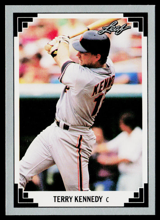 Terry Kennedy 1991 Leaf #216 San Francisco Giants