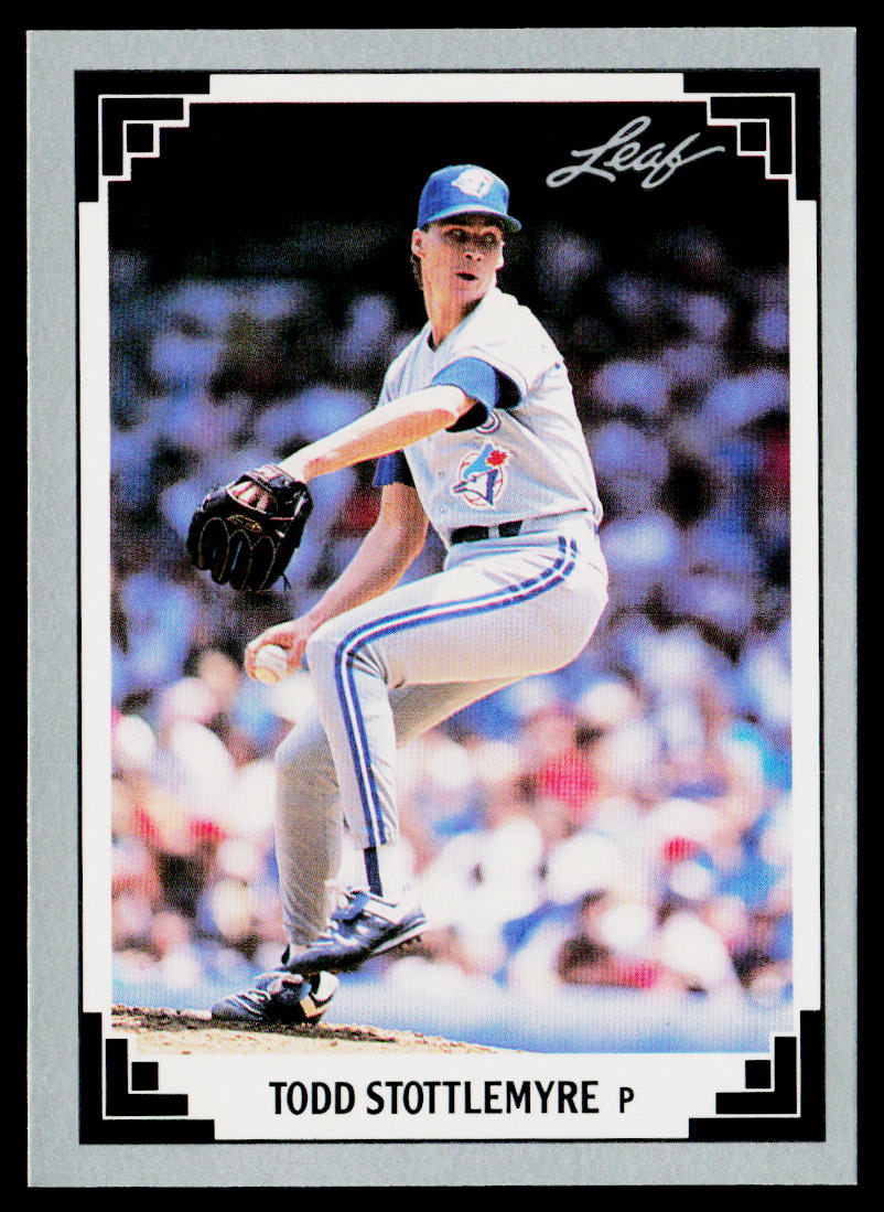Todd Stottlemyre 1991 Leaf #227 Toronto Blue Jays