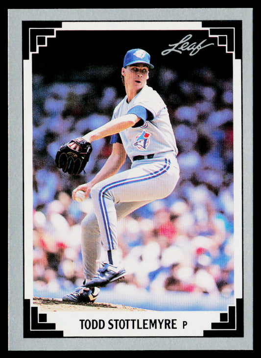 Todd Stottlemyre 1991 Leaf #227 Toronto Blue Jays