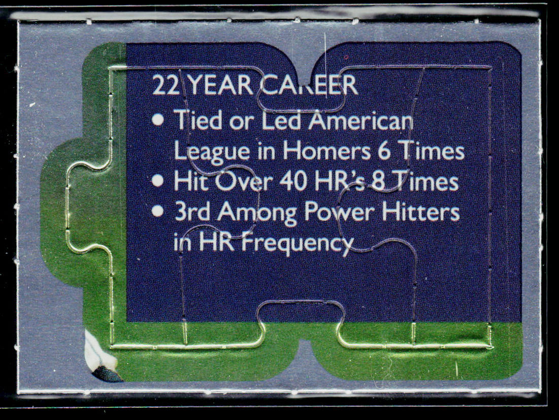 Harmon Killebrew 1991 Leaf Harmon Killebrew Puzzle #43-45 Minnesota Twins