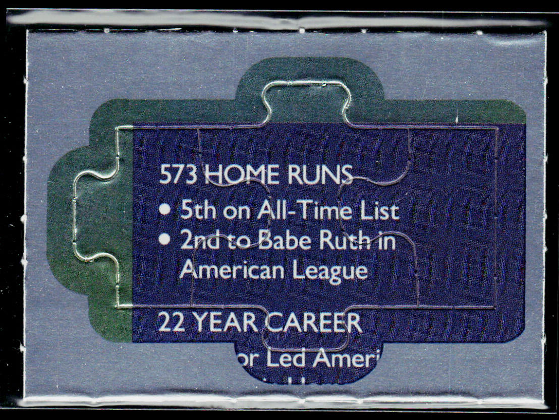 Harmon Killebrew 1991 Leaf Harmon Killebrew Puzzle #34-36 Minnesota Twins