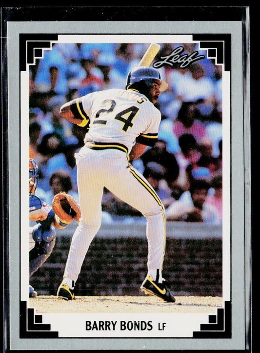 Barry Bonds 1991 Leaf #261 Pittsburgh Pirates