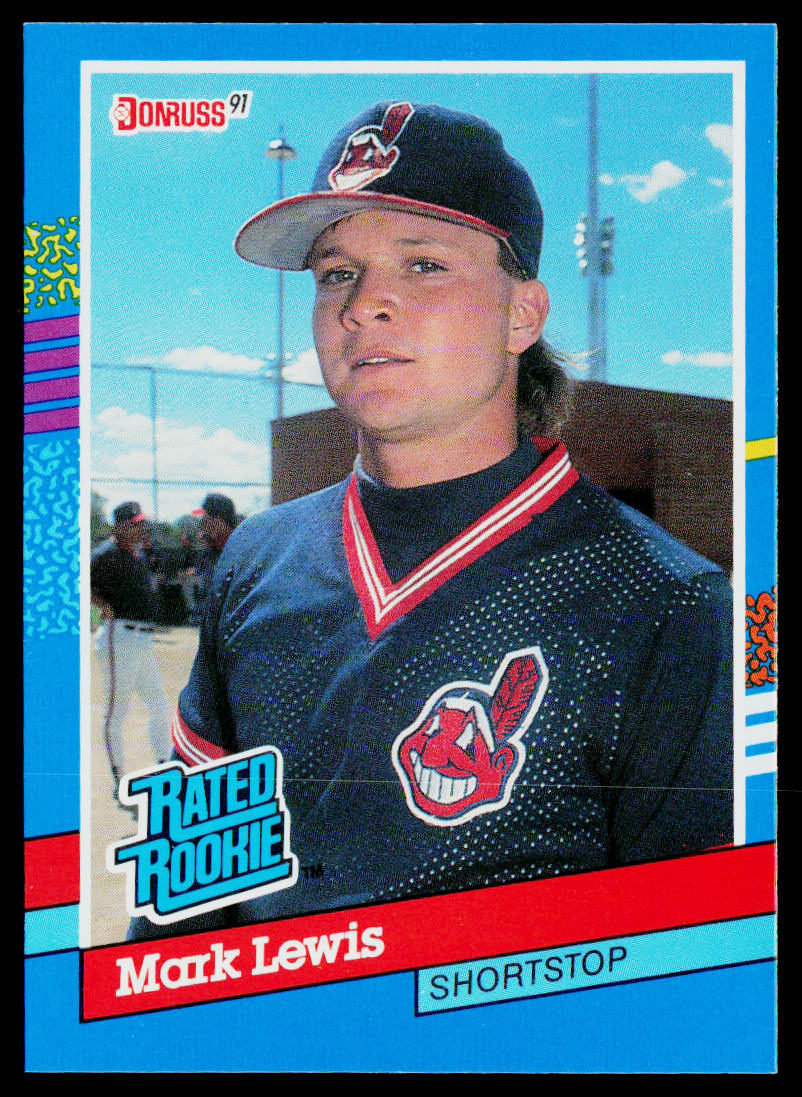 Mark Lewis 1991 Donruss #29c Cleveland Indians