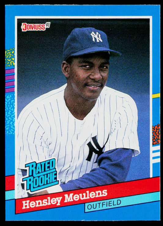 Hensley Meulens 1991 Donruss #31 New York Yankees