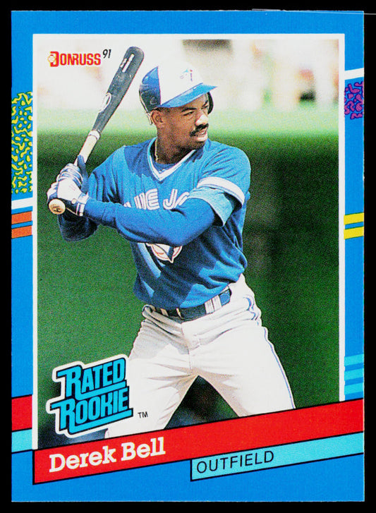 Derek Bell 1991 Donruss #32b Toronto Blue Jays