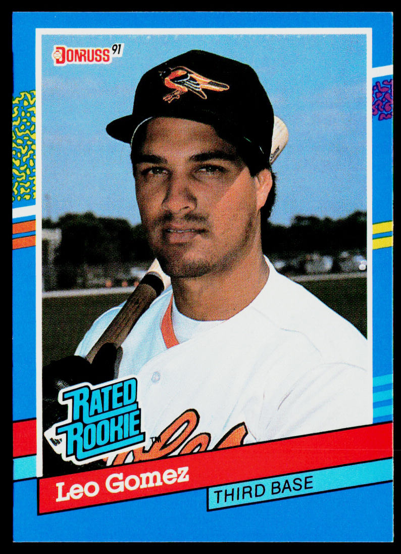 Leo Gomez 1991 Donruss #35b Baltimore Orioles
