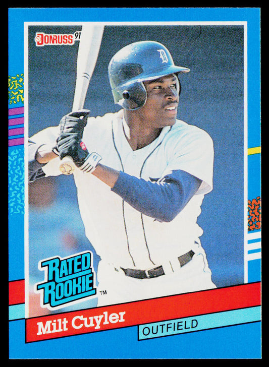 Milt Cuyler 1991 Donruss #40 Detroit Tigers