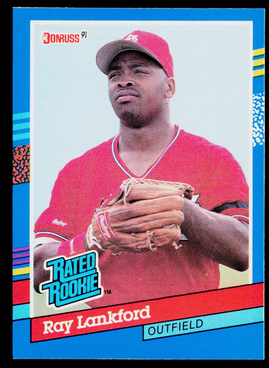 Ray Lankford 1991 Donruss #43 St. Louis Cardinals