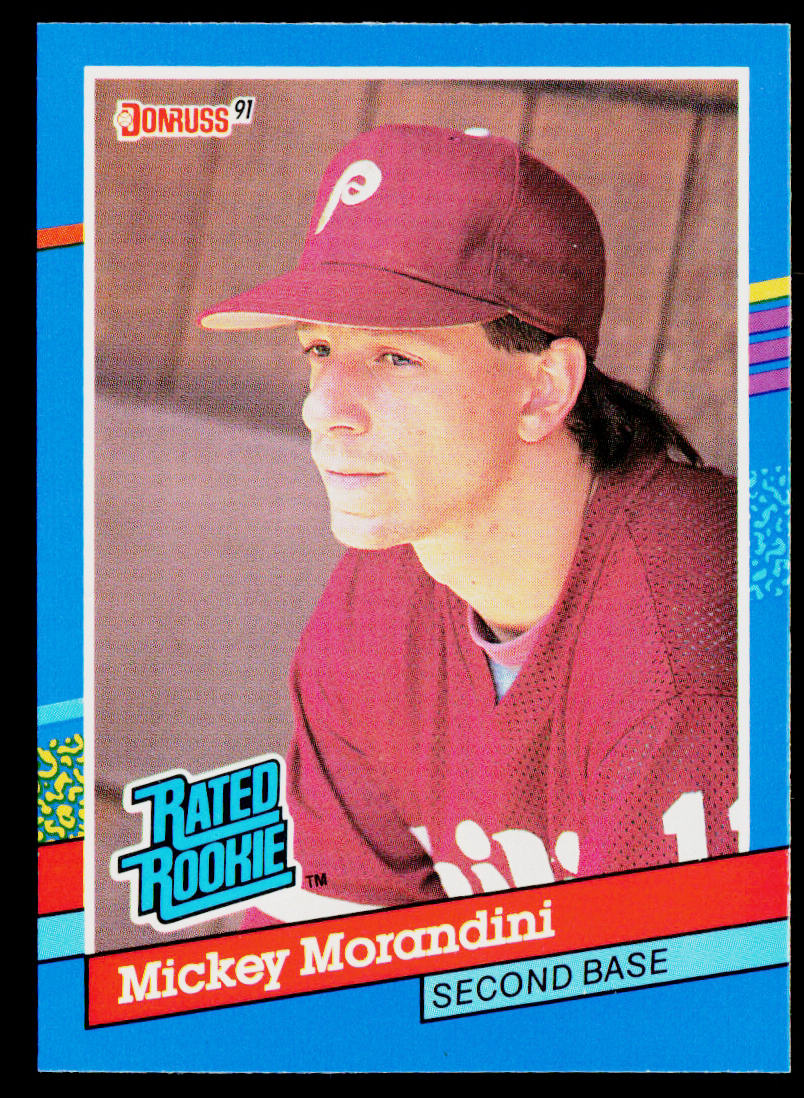 Mickey Morandini 1991 Donruss #44 Philadelphia Phillies