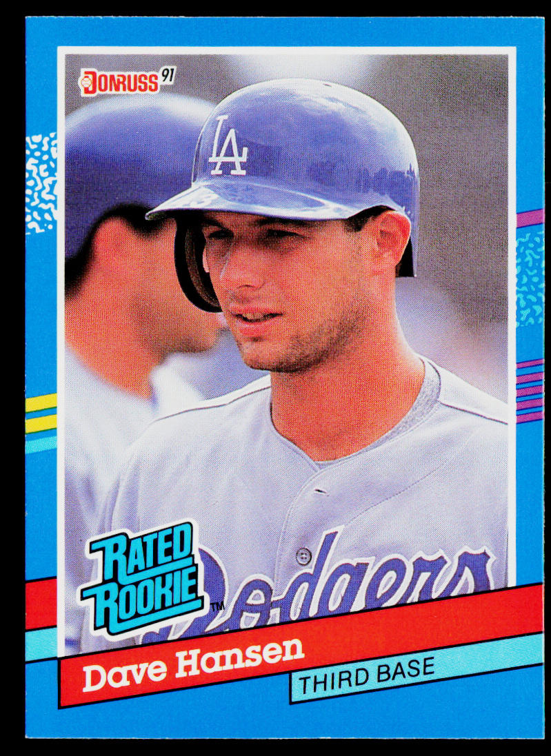 Dave Hansen 1991 Donruss #45 Los Angeles Dodgers