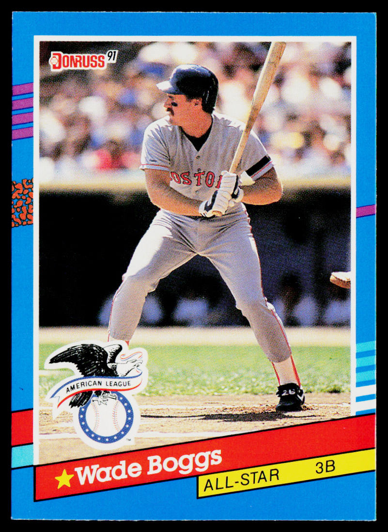 Wade Boggs 1991 Donruss #55 Boston Red Sox