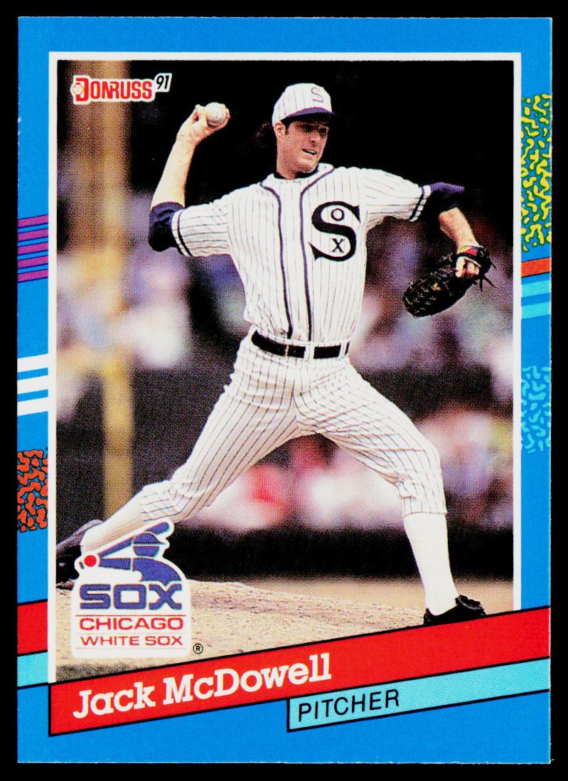 Jack McDowell 1991 Donruss #57b ERR Chicago White Sox