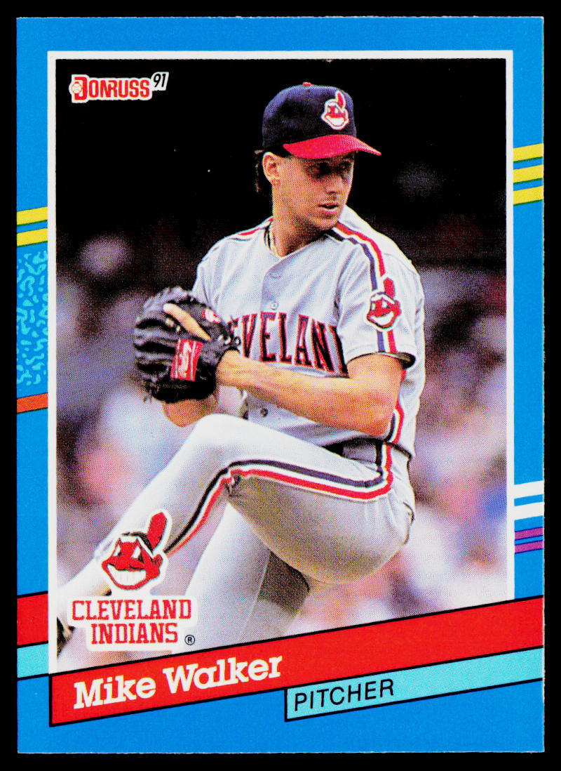 Mike Walker 1991 Donruss #61b Cleveland Indians