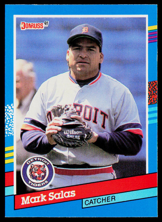 Mark Salas 1991 Donruss #65 Detroit Tigers