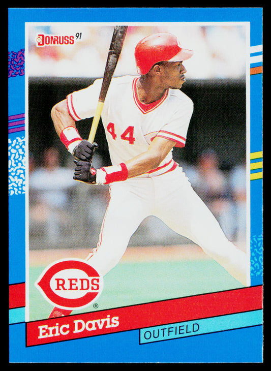 Eric Davis 1991 Donruss #84b Cincinnati Reds