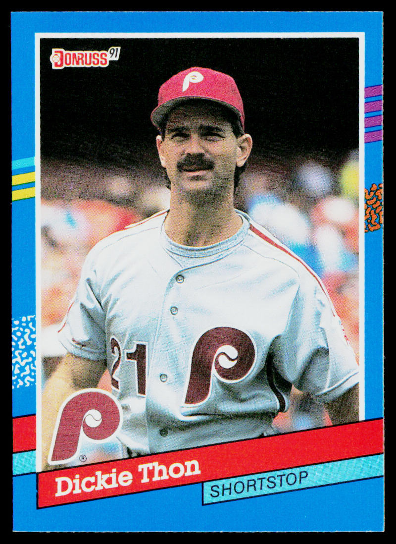 Dickie Thon 1991 Donruss #91 Philadelphia Phillies