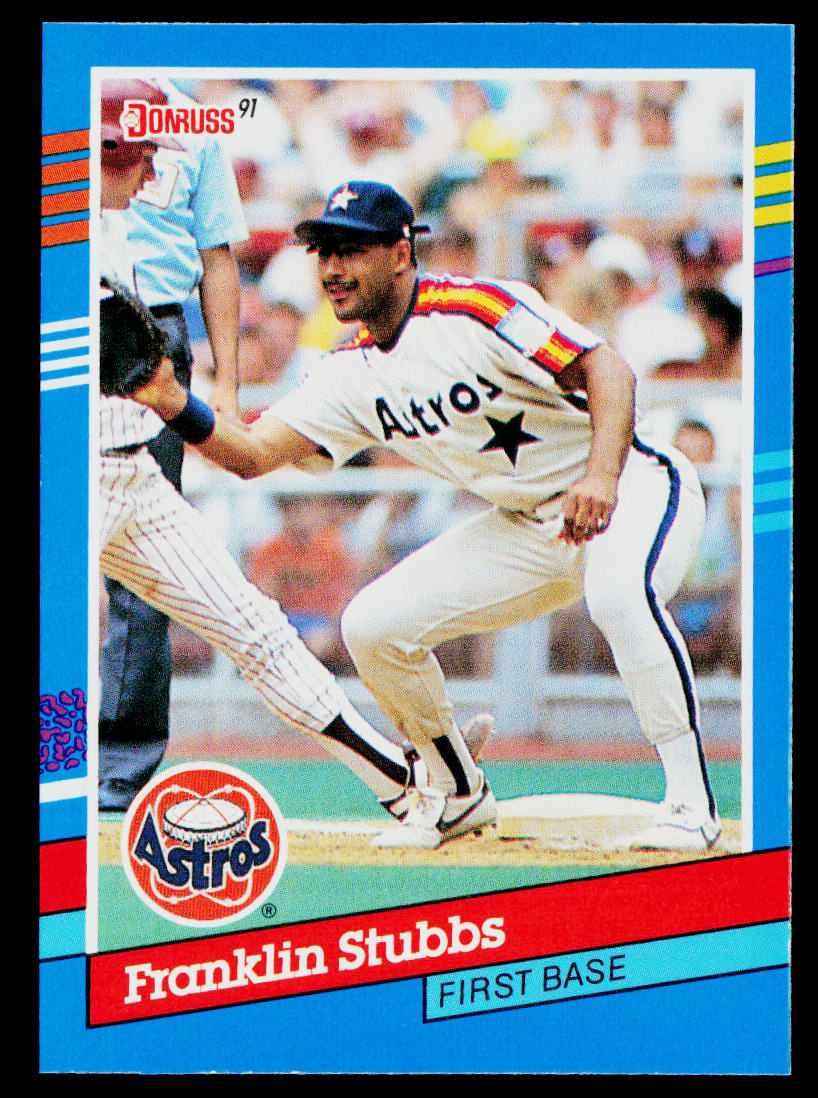 Franklin Stubbs 1991 Donruss #99b Houston Astros