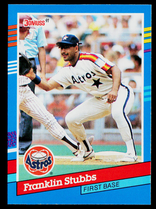 Franklin Stubbs 1991 Donruss #99b Houston Astros