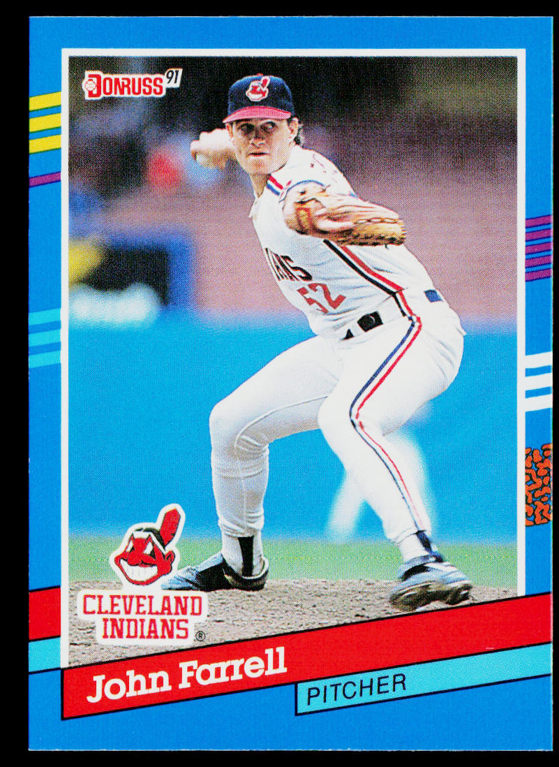 John Farrell 1991 Donruss #106c Cleveland Indians