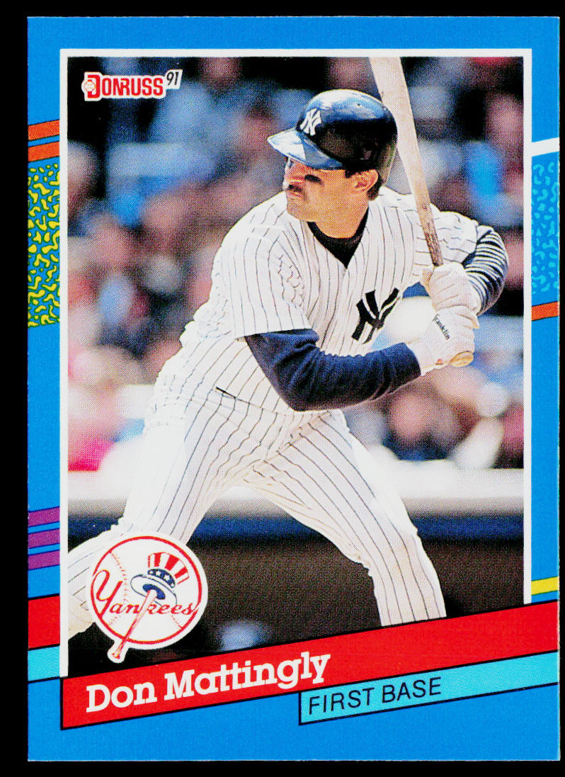 Don Mattingly 1991 Donruss #107 New York Yankees