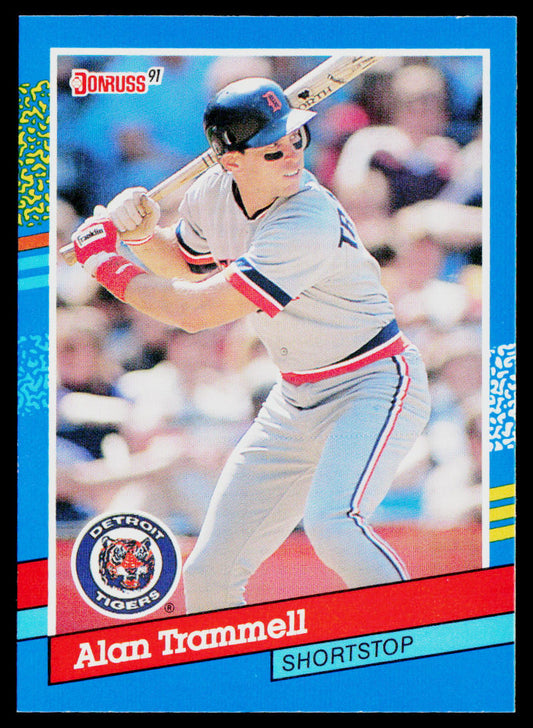 Alan Trammell 1991 Donruss #118 Detroit Tigers