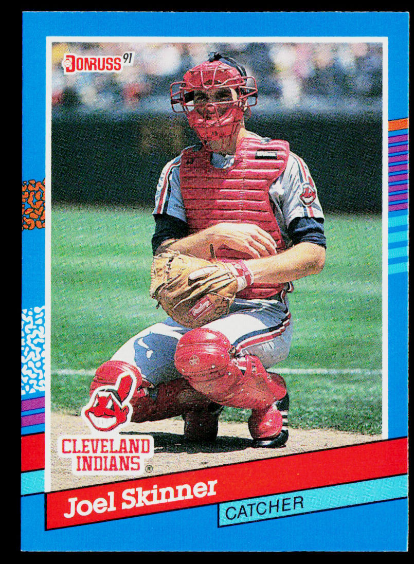 Joel Skinner 1991 Donruss #120c Cleveland Indians