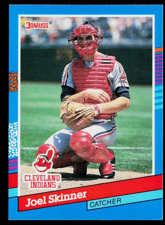 Joel Skinner 1991 Donruss #120c Cleveland Indians