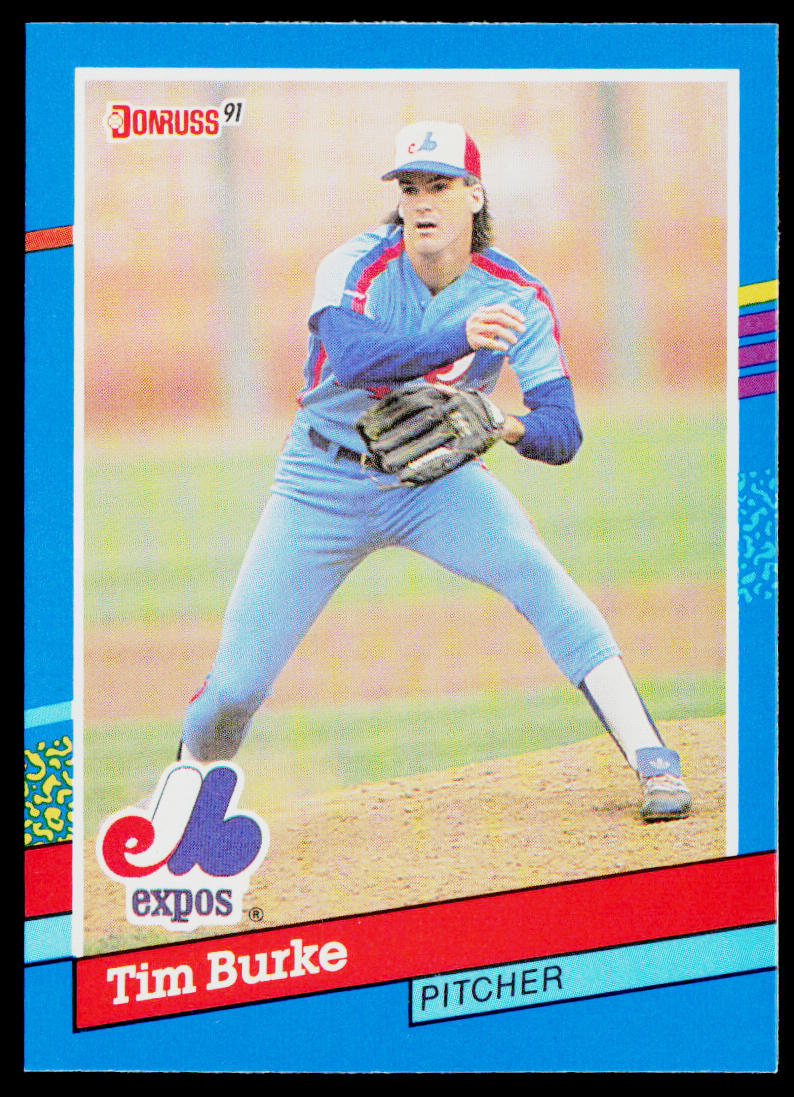 Tim Burke 1991 Donruss #125 Montreal Expos