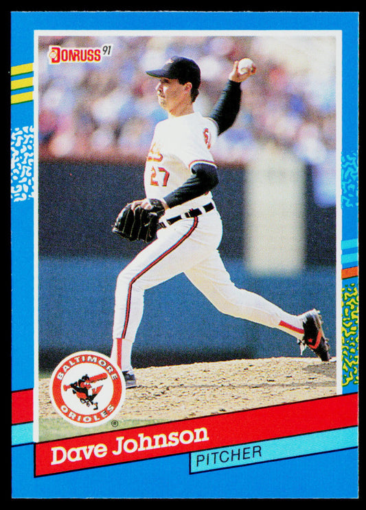 Dave Johnson 1991 Donruss #126 Baltimore Orioles