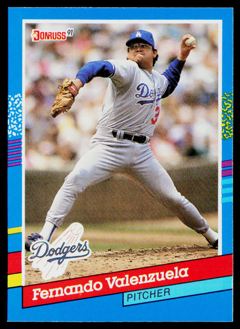 Fernando Valenzuela 1991 Donruss #127 Los Angeles Dodgers