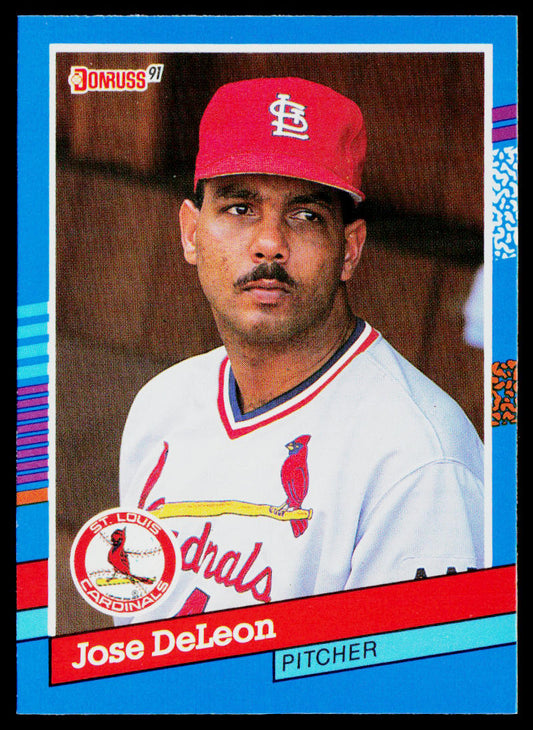 Jose DeLeon 1991 Donruss #128 St. Louis Cardinals