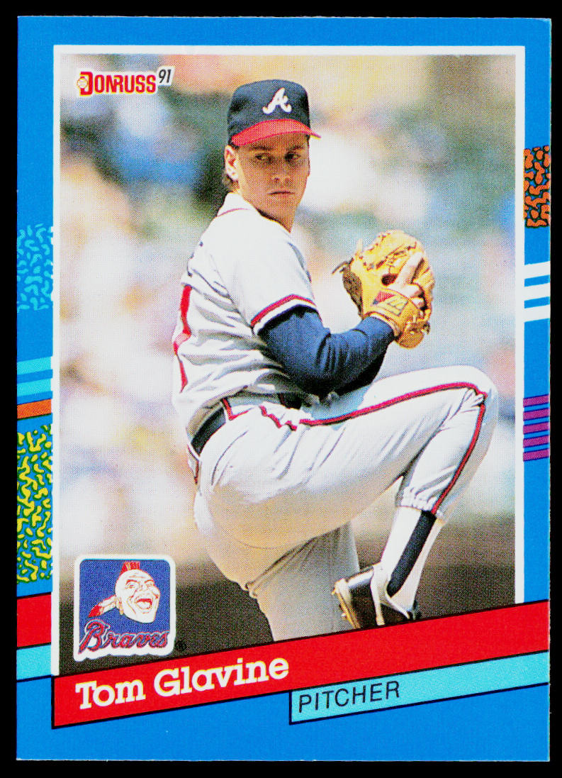 Tom Glavine 1991 Donruss #132 Atlanta Braves