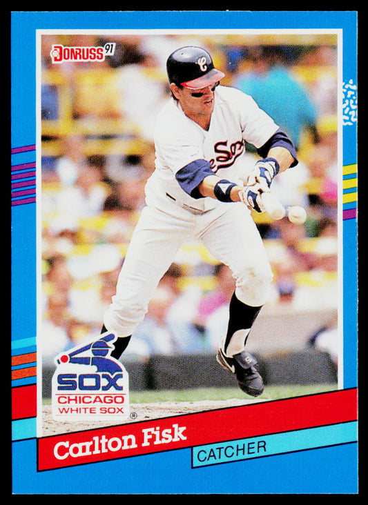 Carlton Fisk 1991 Donruss #108 Chicago White Sox