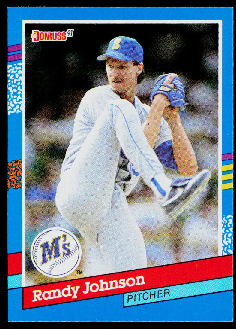 Randy Johnson 1991 Donruss #134b Seattle Mariners