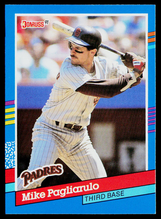 Mike Pagliarulo 1991 Donruss #140 San Diego Padres