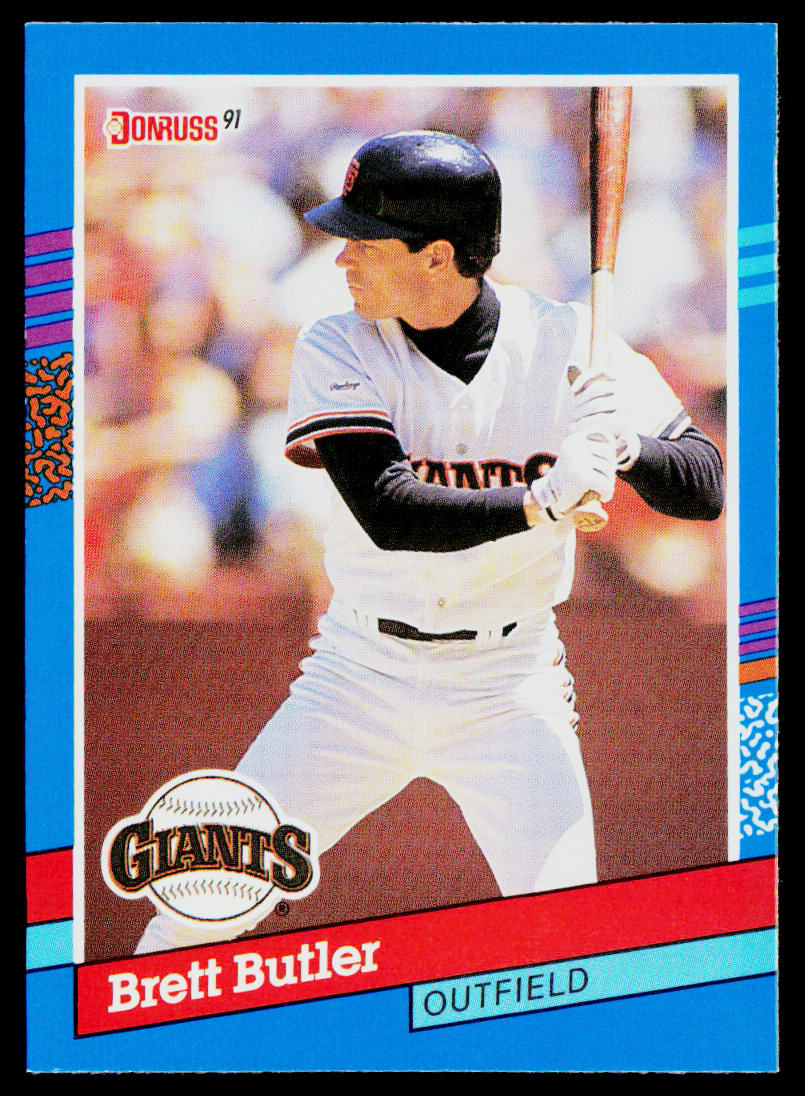Brett Butler 1991 Donruss #143 San Francisco Giants