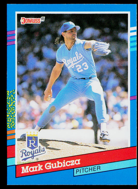 Mark Gubicza 1991 Donruss #145 Kansas City Royals