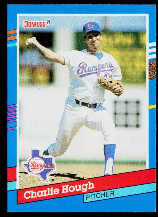 Charlie Hough 1991 Donruss #146b Texas Rangers