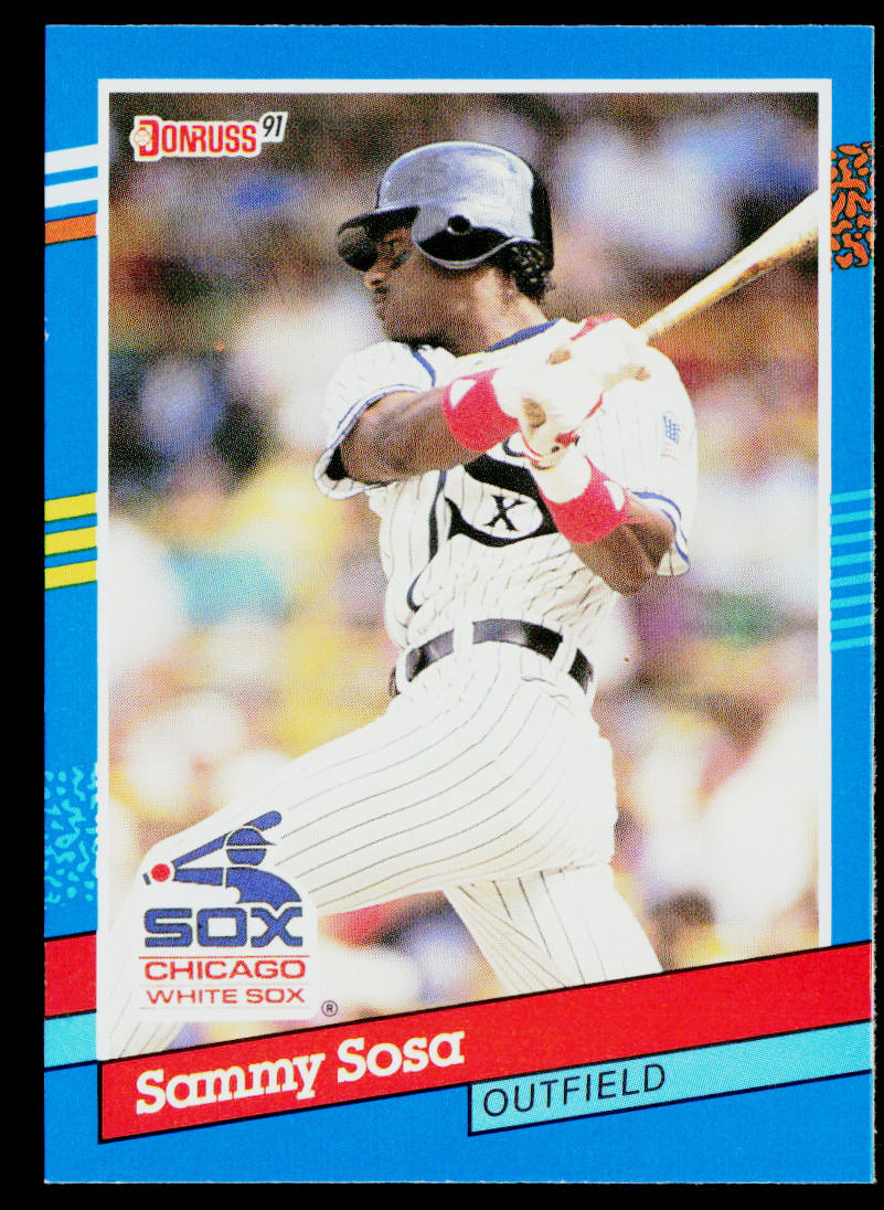 Sammy Sosa 1991 Donruss #147c Chicago White Sox