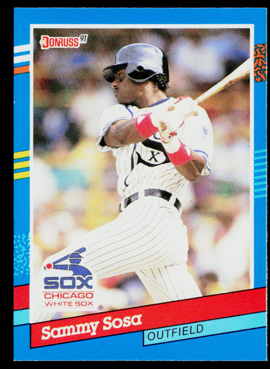 Sammy Sosa 1991 Donruss #147c Chicago White Sox